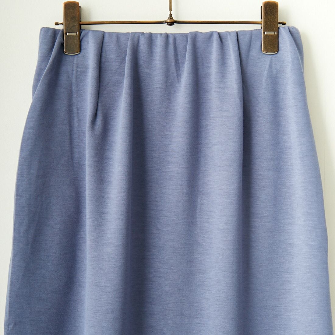 Maison de L'allure [メゾン ドゥ ラリュール] タックスリットダンボールスカート [M24132008] 12 BLUE