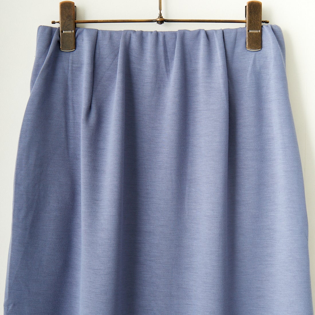 Maison de L'allure [メゾン ドゥ ラリュール] タックスリットダンボールスカート [M24132008] 12 BLUE