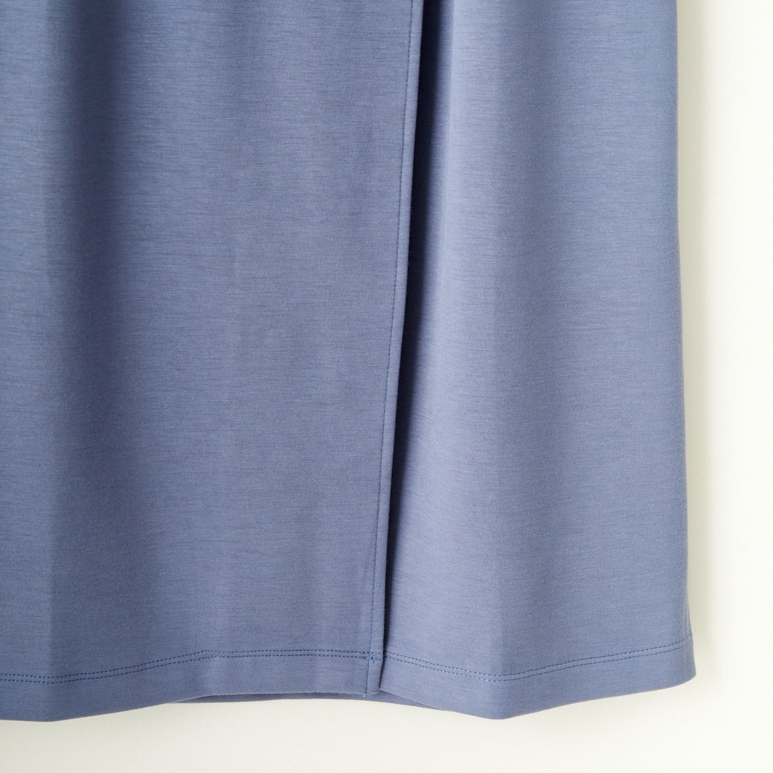 Maison de L'allure [メゾン ドゥ ラリュール] タックスリットダンボールスカート [M24132008] 12 BLUE