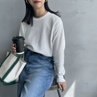 WHITE&&モデル身長：163cm 着用サイズ：F&&