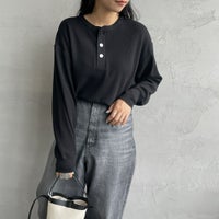 BLACK&&モデル身長：156cm 着用サイズ：F&&