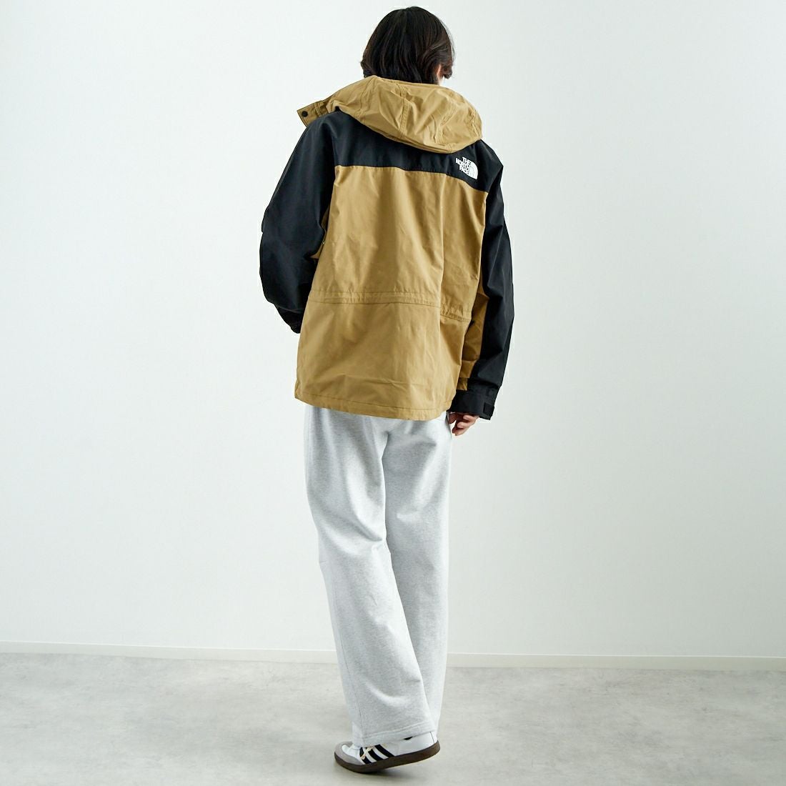 THE NORTH FACE [ザ ノースフェイス] マウンテンライトジャケット [NP62450] KT &&モデル身長：179cm 着用サイズ：L&&