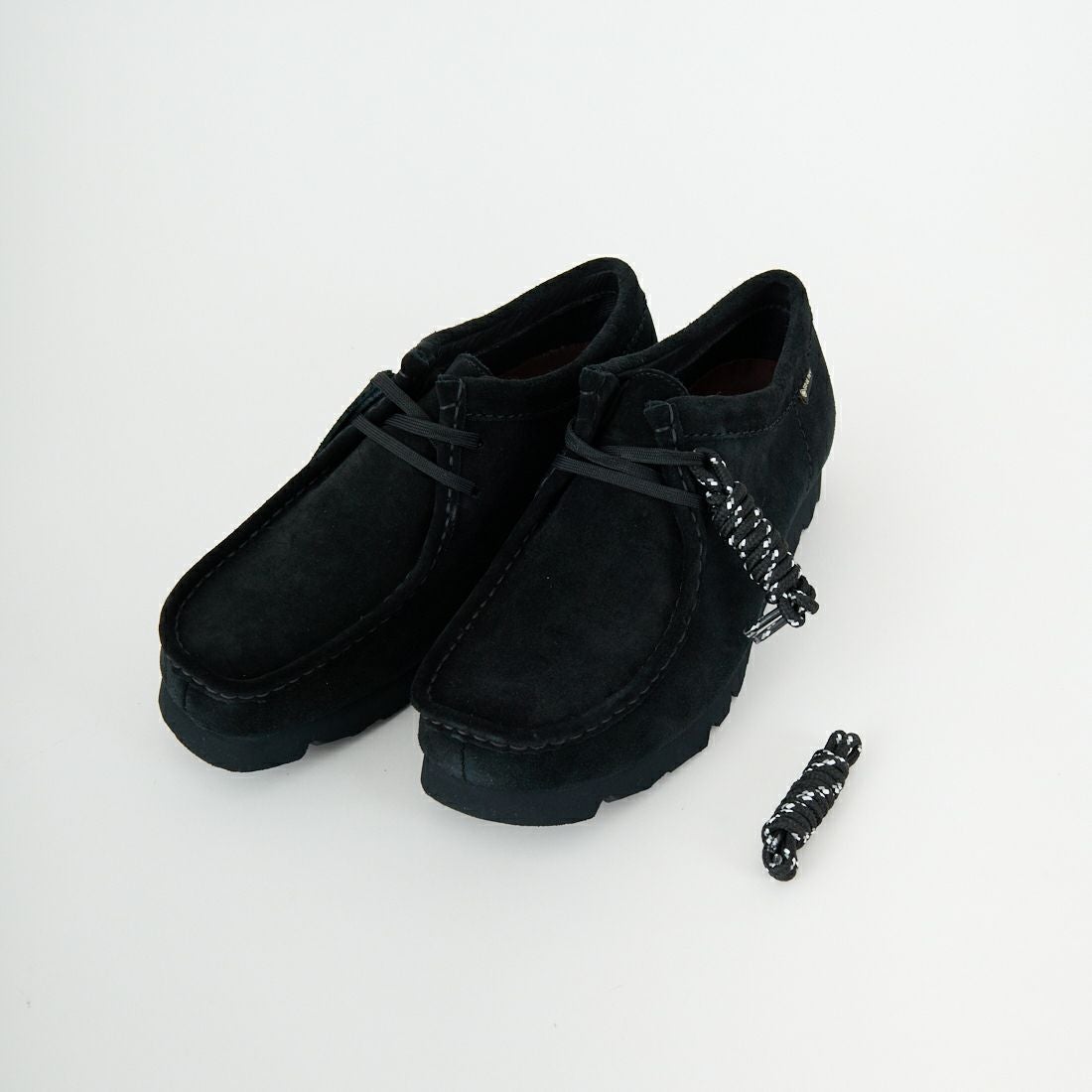 Clarks [クラークス] メンズ ワラビーゴアテックス(ブラックスエード) [26179251] BLACK
