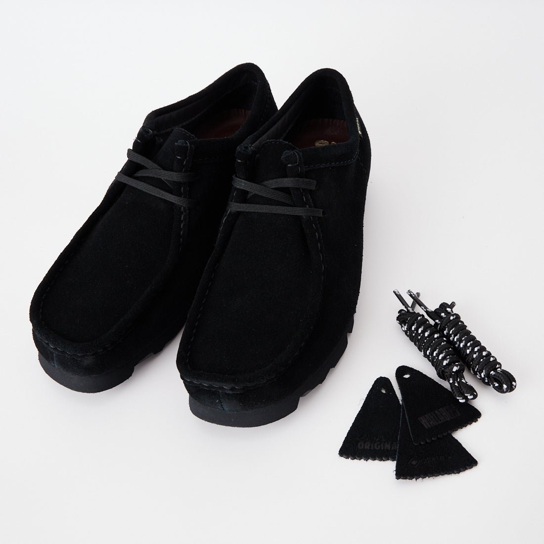 Clarks [クラークス] メンズ ワラビーゴアテックス(ブラックスエード