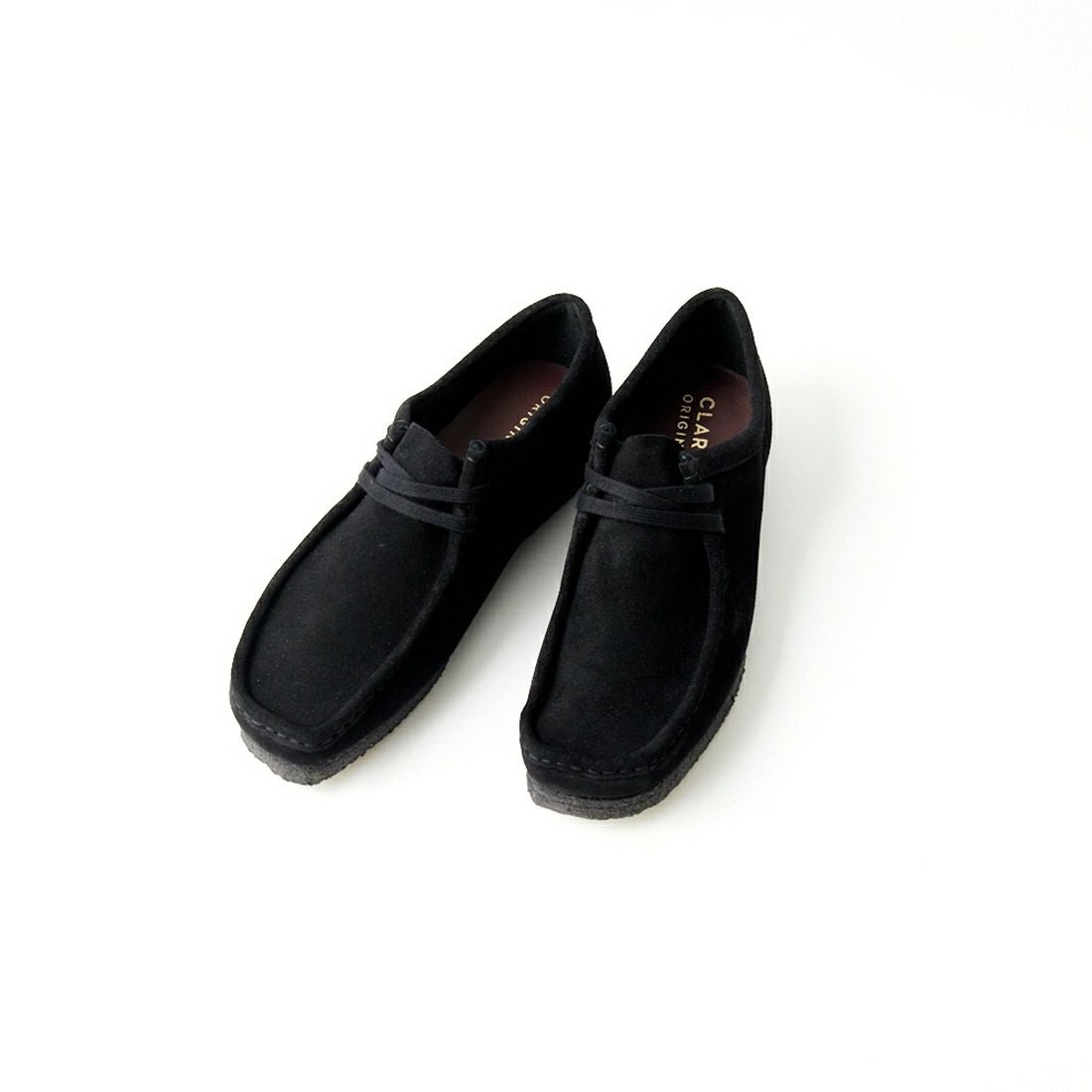 Clarks [クラークス] レディース ワラビー(ブラックスエード) [26155522] BLACK