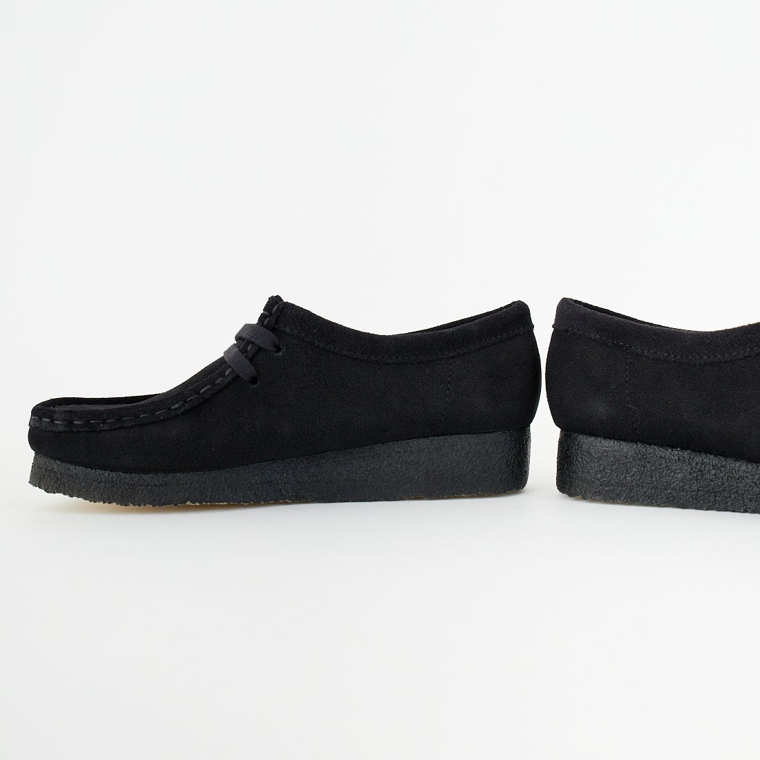 Clarks [クラークス] レディース ワラビー(ブラックスエード) [26155522] BLACK