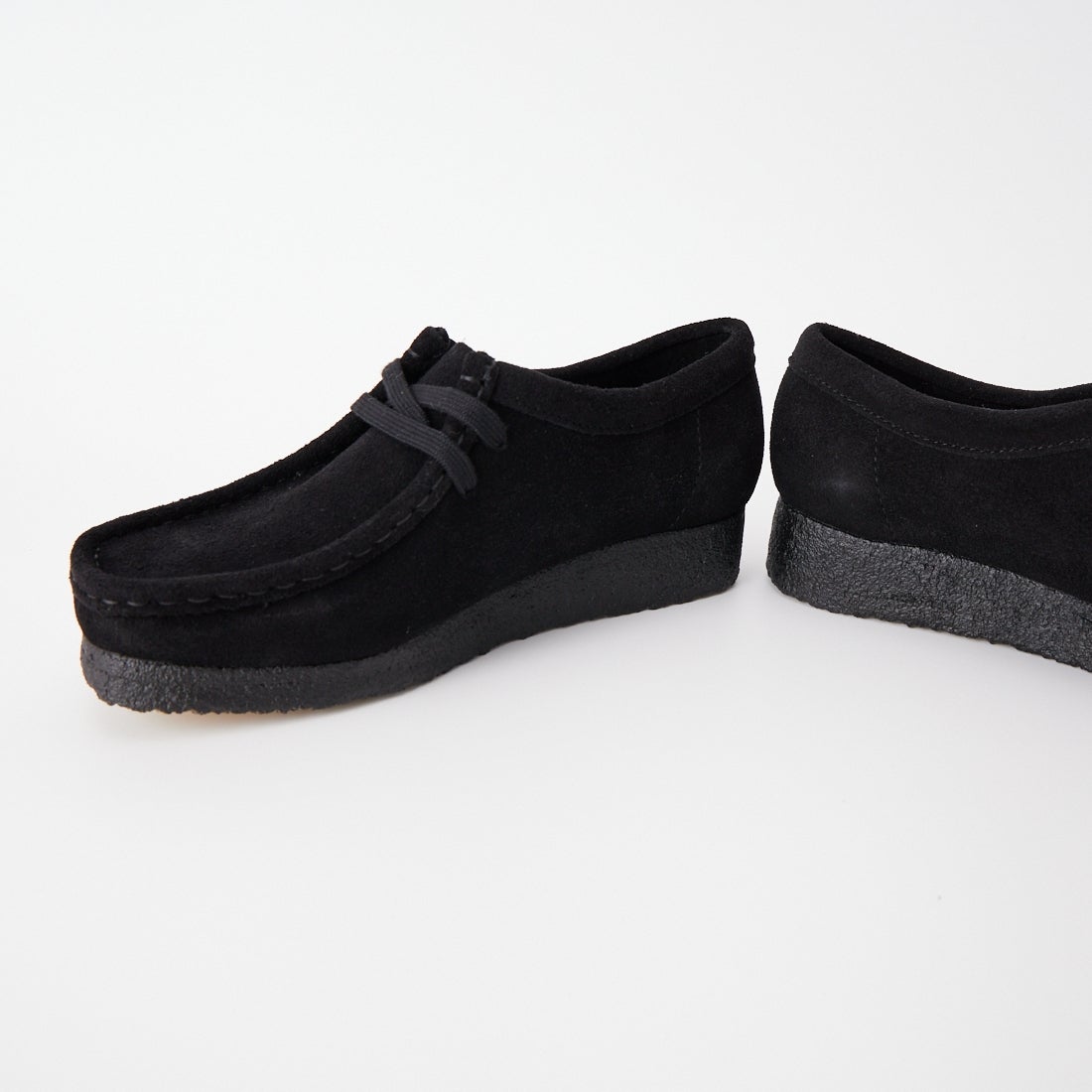 Clarks [クラークス] レディース ワラビー(ブラックスエード) [26155522] BLACK