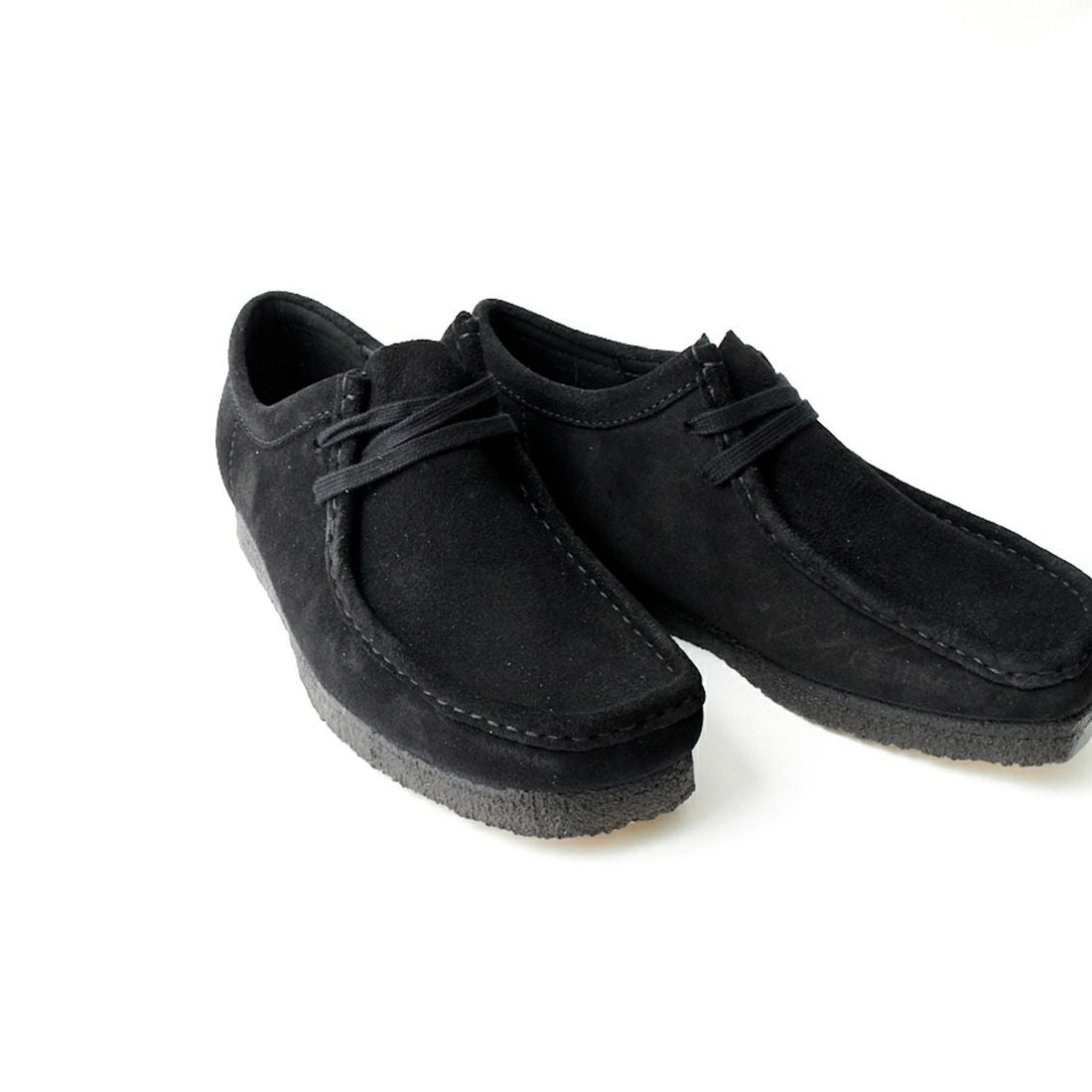 Clarks [クラークス] レディース ワラビー(ブラックスエード) [26155522] BLACK
