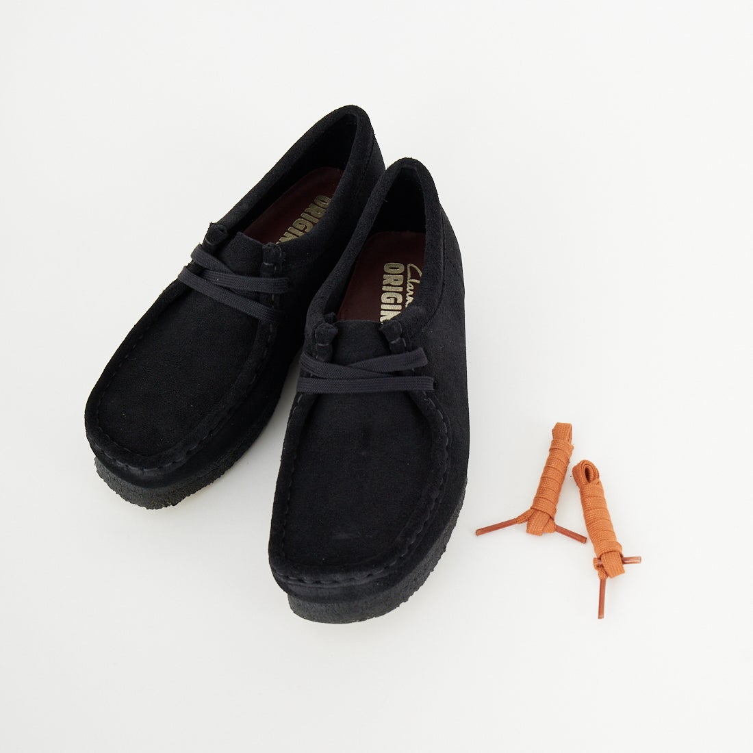 Clarks [クラークス] レディース ワラビー(ブラックスエード) [26155522] BLACK