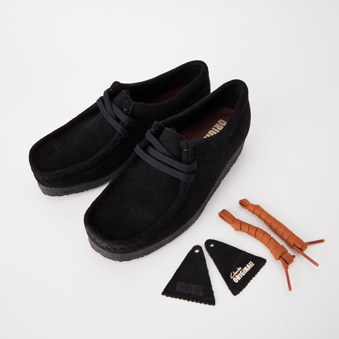 Clarks [クラークス] レディース ワラビー(ブラックスエード) [26155522] BLACK