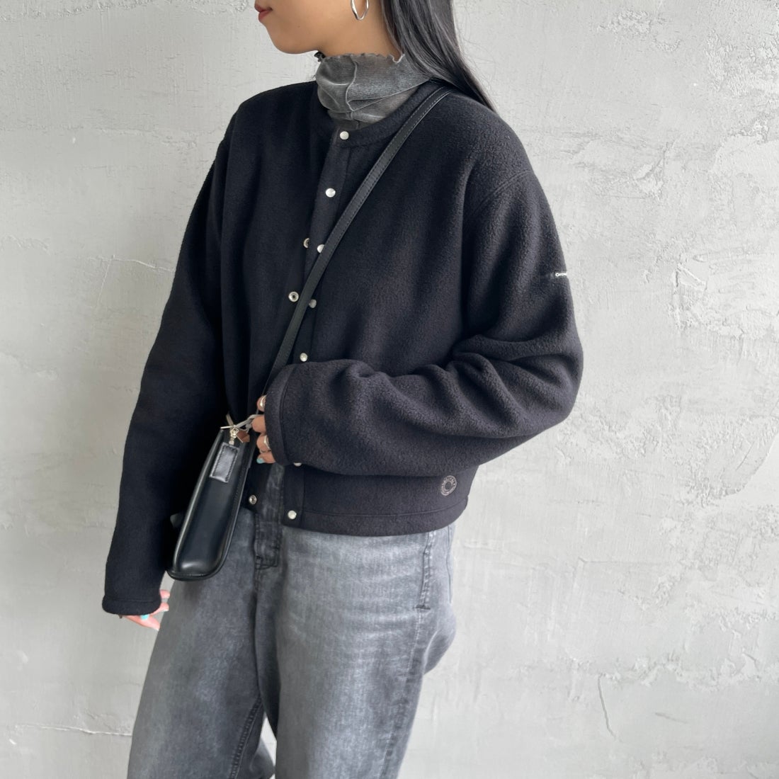 BLACK&&モデル身長：156cm 着用サイズ：2&&