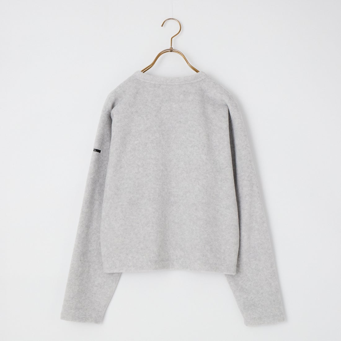 ORCIVAL [オーシバル] クルーネック フリースカーディガン [OR-C0378EFC] LT.GREY