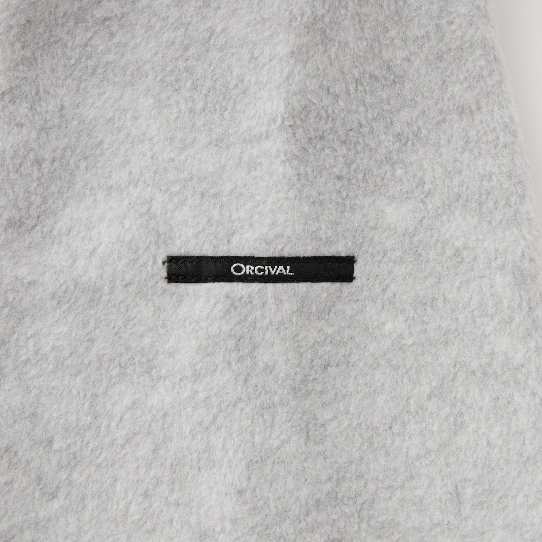 ORCIVAL [オーシバル] クルーネック フリースカーディガン [OR-C0378EFC] LT.GREY