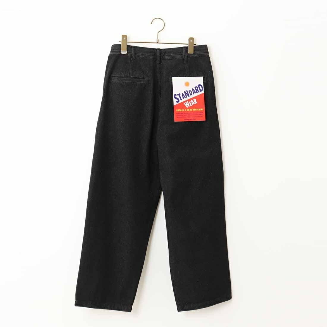 Jeans Factory Clothes [ジーンズファクトリークローズ] 2タックデニムワイドパンツ [JFC-224-052] BLACK USED