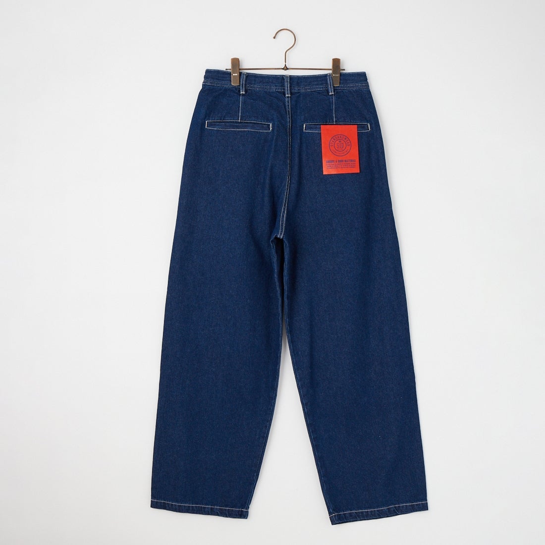 Jeans Factory Clothes [ジーンズファクトリークローズ] 2タックデニムワイドパンツ [JFC-224-052] ONE WASH