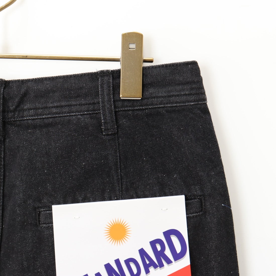 Jeans Factory Clothes [ジーンズファクトリークローズ] 2タックデニムワイドパンツ [JFC-224-052] BLACK USED