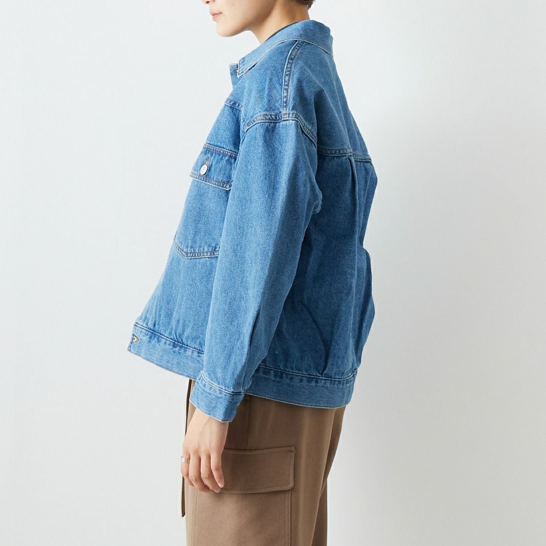 Noir Fabrik [ヌワールファブリック] ビックGジャン [NF-194-076] USED &&モデル身長：160cm 着用サイズ：XS&&