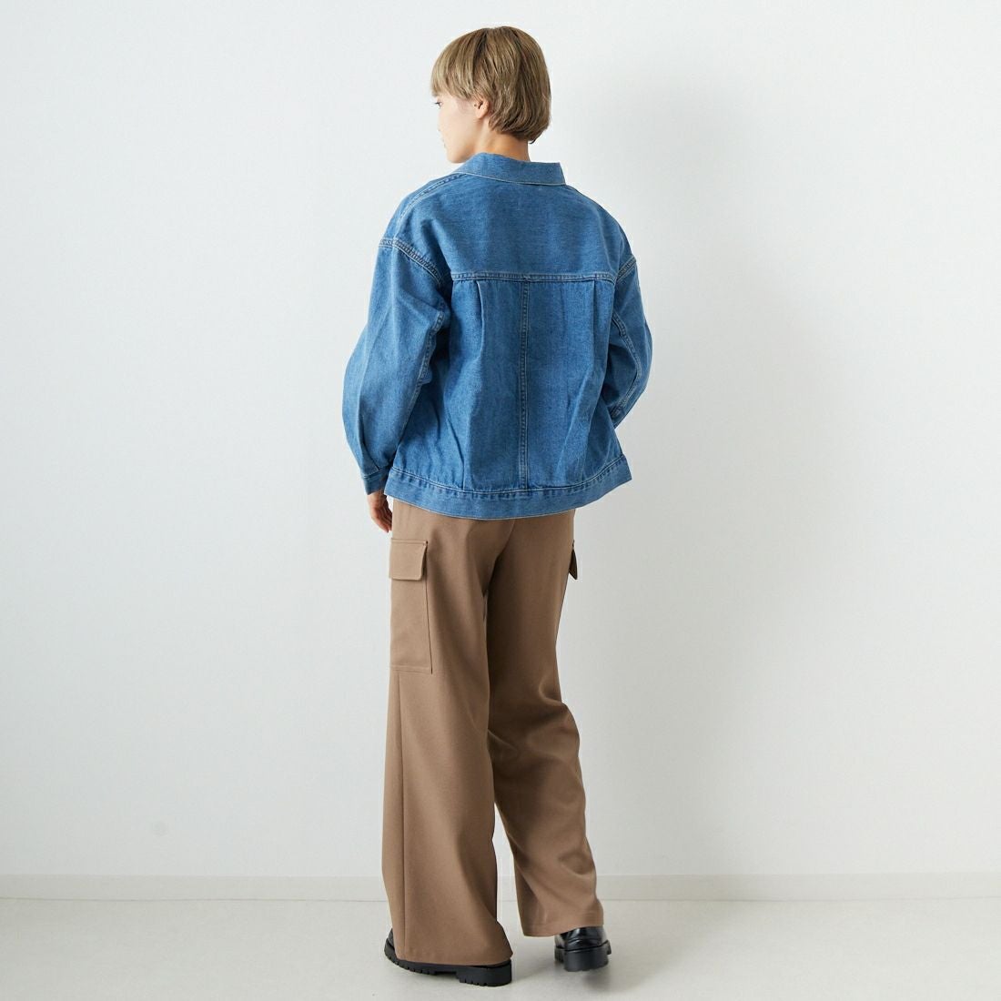 Noir Fabrik [ヌワールファブリック] ビックGジャン [NF-194-076] USED &&モデル身長：160cm 着用サイズ：XS&&