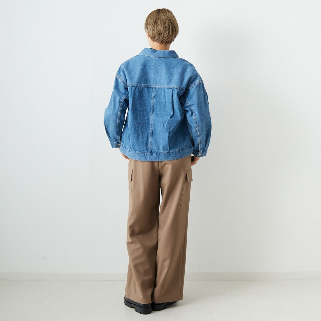 Noir Fabrik [ヌワールファブリック] ビックGジャン [NF-194-076] USED &&モデル身長：160cm 着用サイズ：XS&&