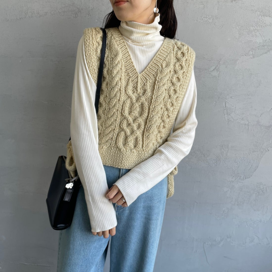 IVORY&&モデル身長：160cm 着用サイズ：F&&