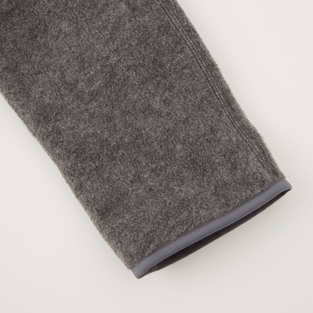 DANTON [ダントン] ノーカラーフリースカーディガン [JD-8939] DK.GREY