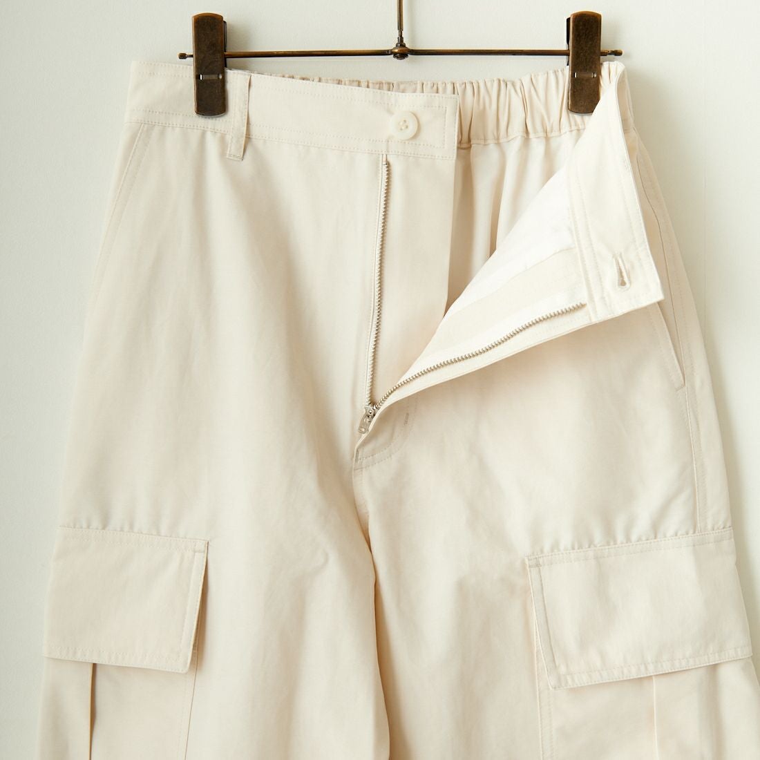 STELLA CIFFON [ステラシフォン] ライトクロスカーゴパンツ [ST3-25205] 02 WHITE