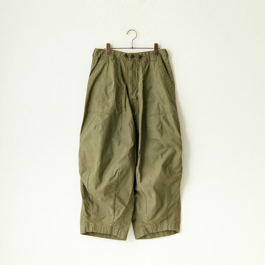 Needles [ニードルズ] ファティーグ ヒザデルパンツ [PU246] A OLIVE