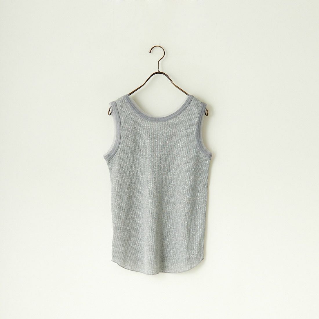 Jf Ready Made [ジェイエフレディメイド] ラメリブタンクトップ