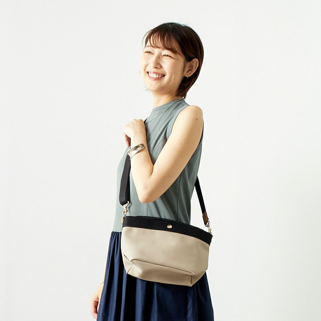 TREASURE TOPKAPI [トレジャートプカピ] リプルショルダーバッグ [503-08-0103700] 16 ﾄｰﾌﾟ