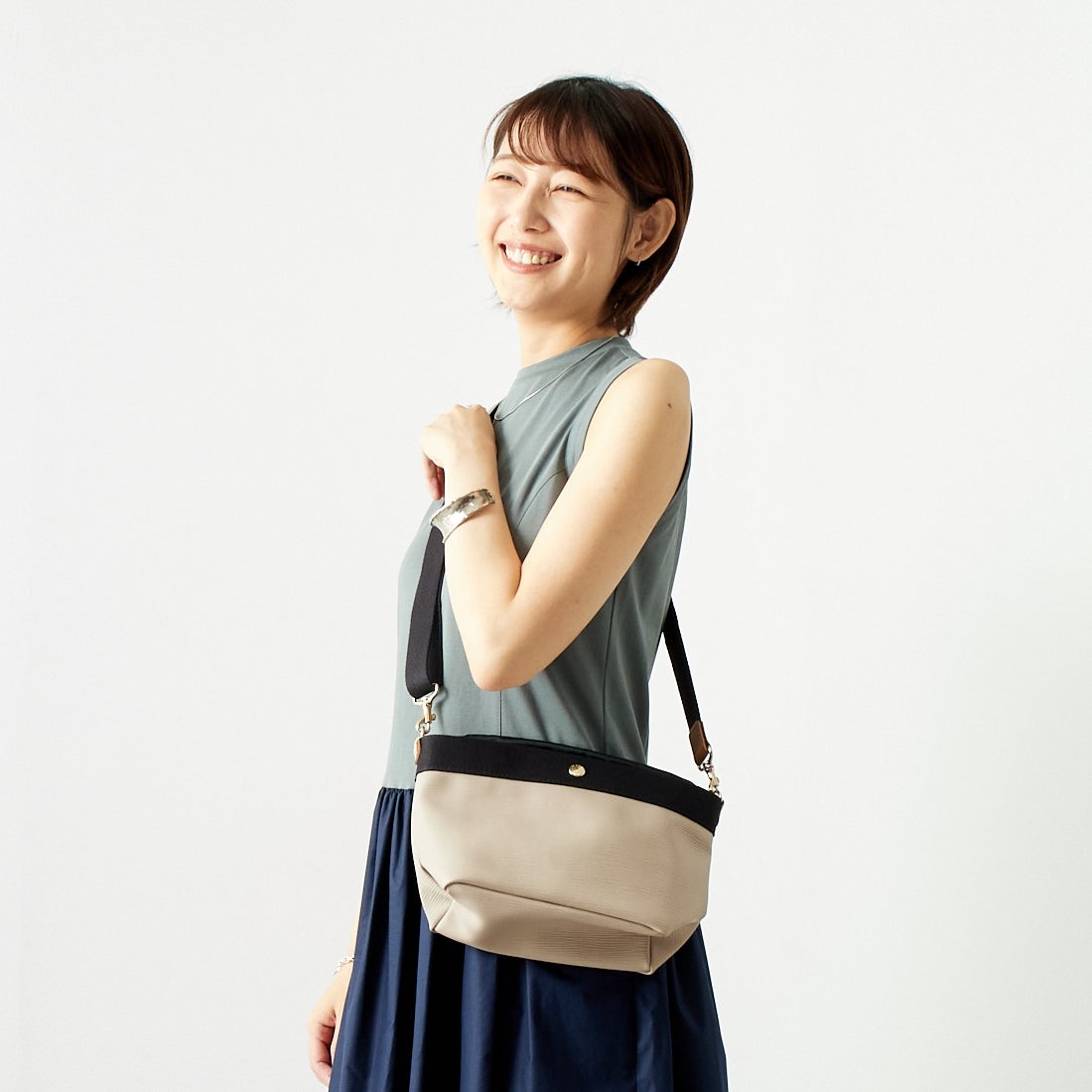 TREASURE TOPKAPI [トレジャートプカピ] リプルショルダーバッグ [503-08-0103700] 16 ﾄｰﾌﾟ