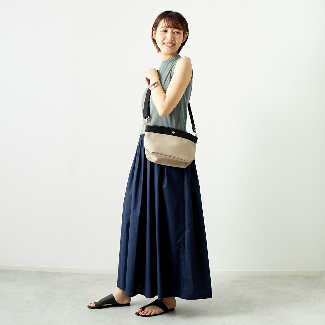 TREASURE TOPKAPI [トレジャートプカピ] リプルショルダーバッグ [503-08-0103700] 16 ﾄｰﾌﾟ