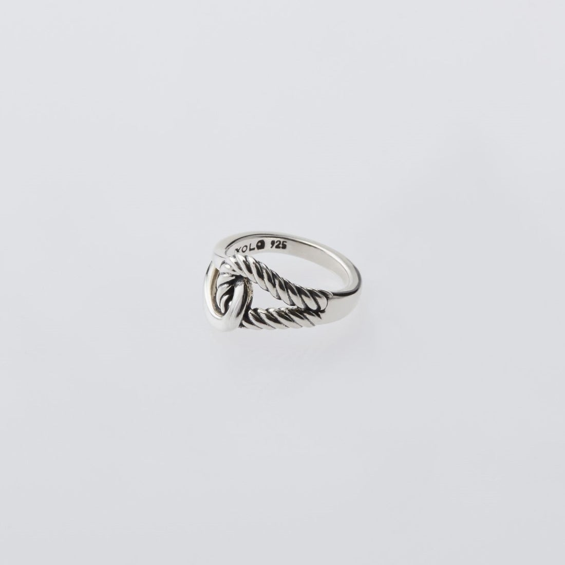 XOLO JEWELRY [ショロジュエリー] ダブルループリング [XOR024] SILVER