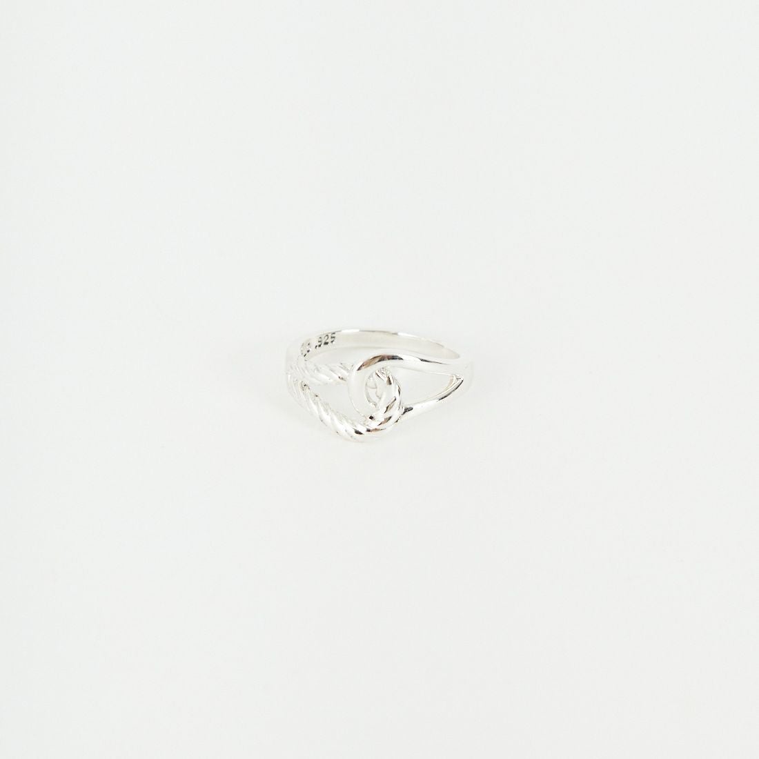 XOLO JEWELRY [ショロジュエリー] ダブルループリング [XOR024] SILVER