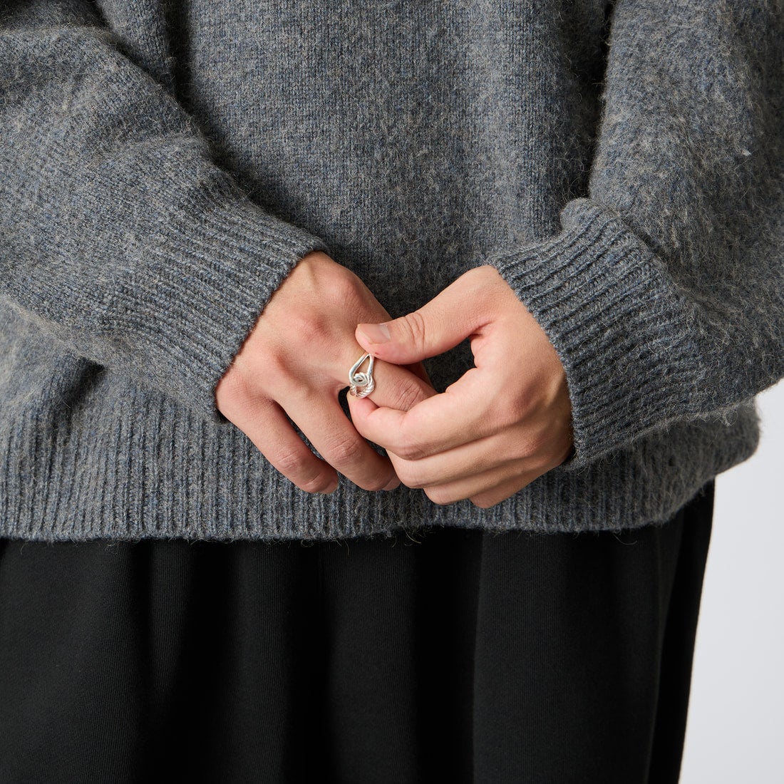 XOLO JEWELRY [ショロジュエリー] ダブルループリング [XOR024] SILVER