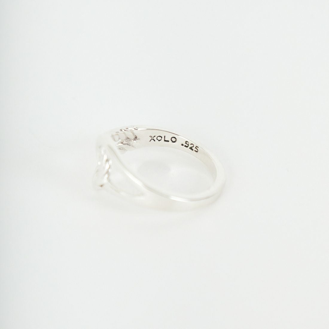 XOLO JEWELRY [ショロジュエリー] ダブルループリング [XOR024] SILVER