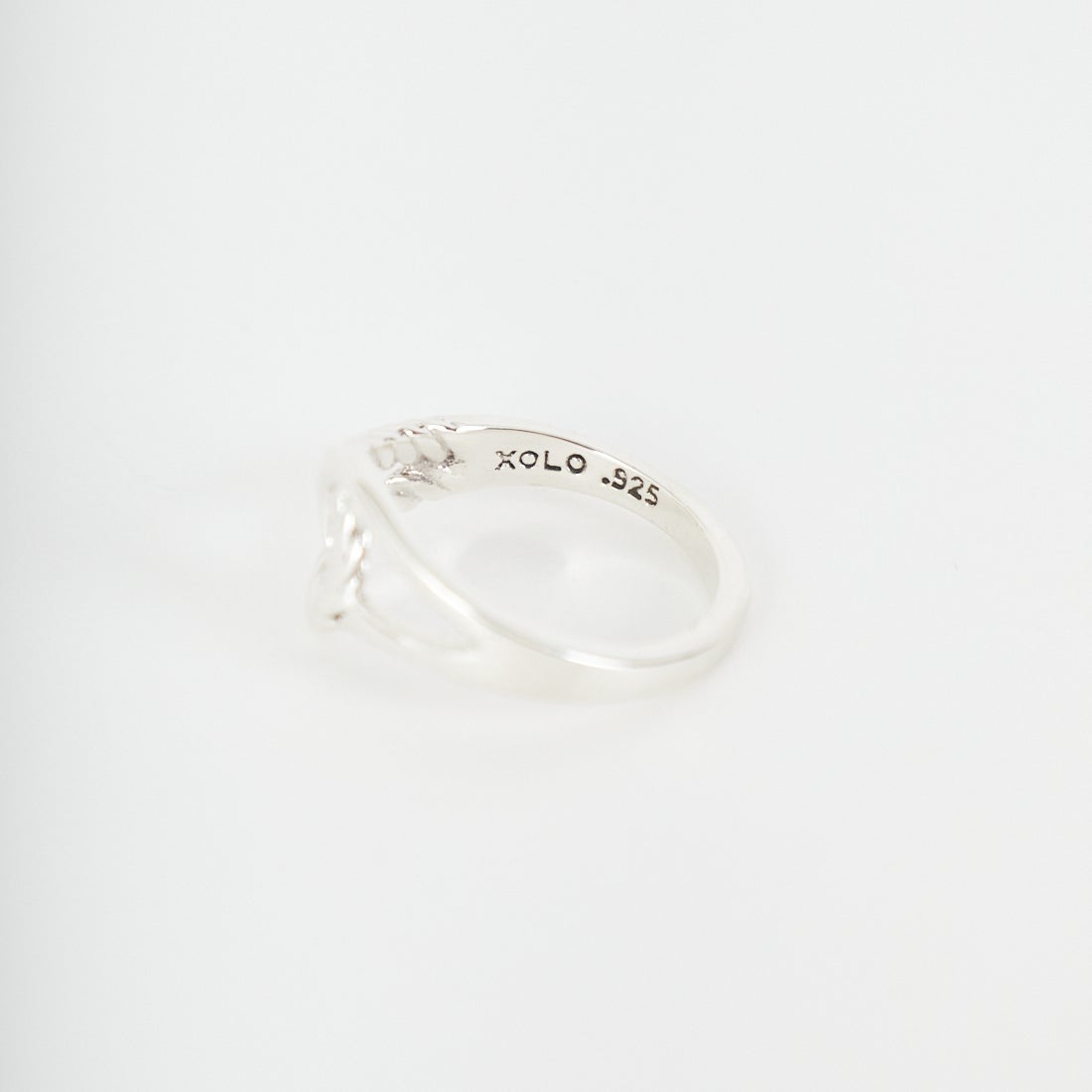 XOLO JEWELRY [ショロジュエリー] ダブルループリング [XOR024] SILVER