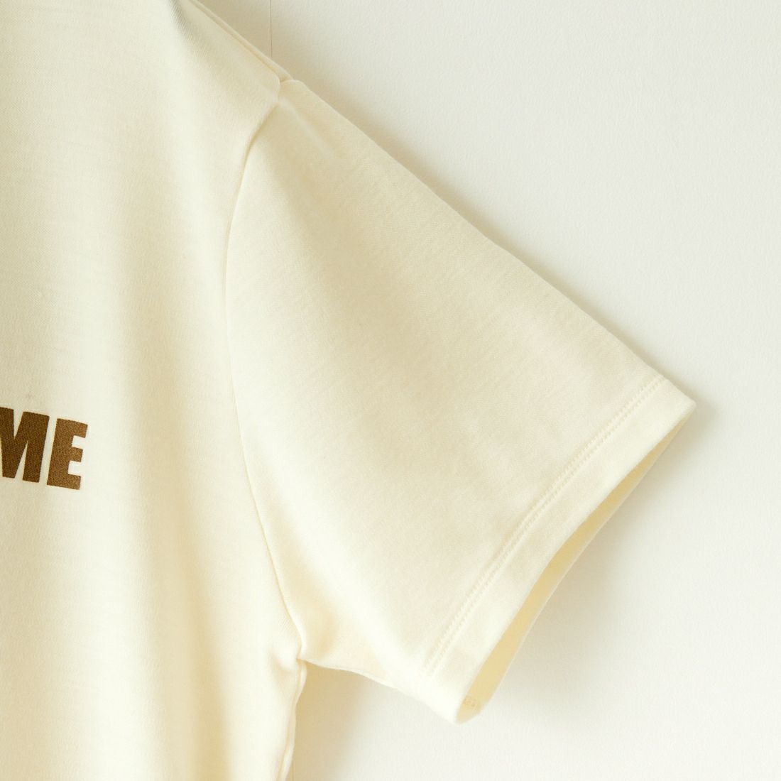 marmors [マルモア] ウールロゴTシャツ [0224309060] OFF WHITE