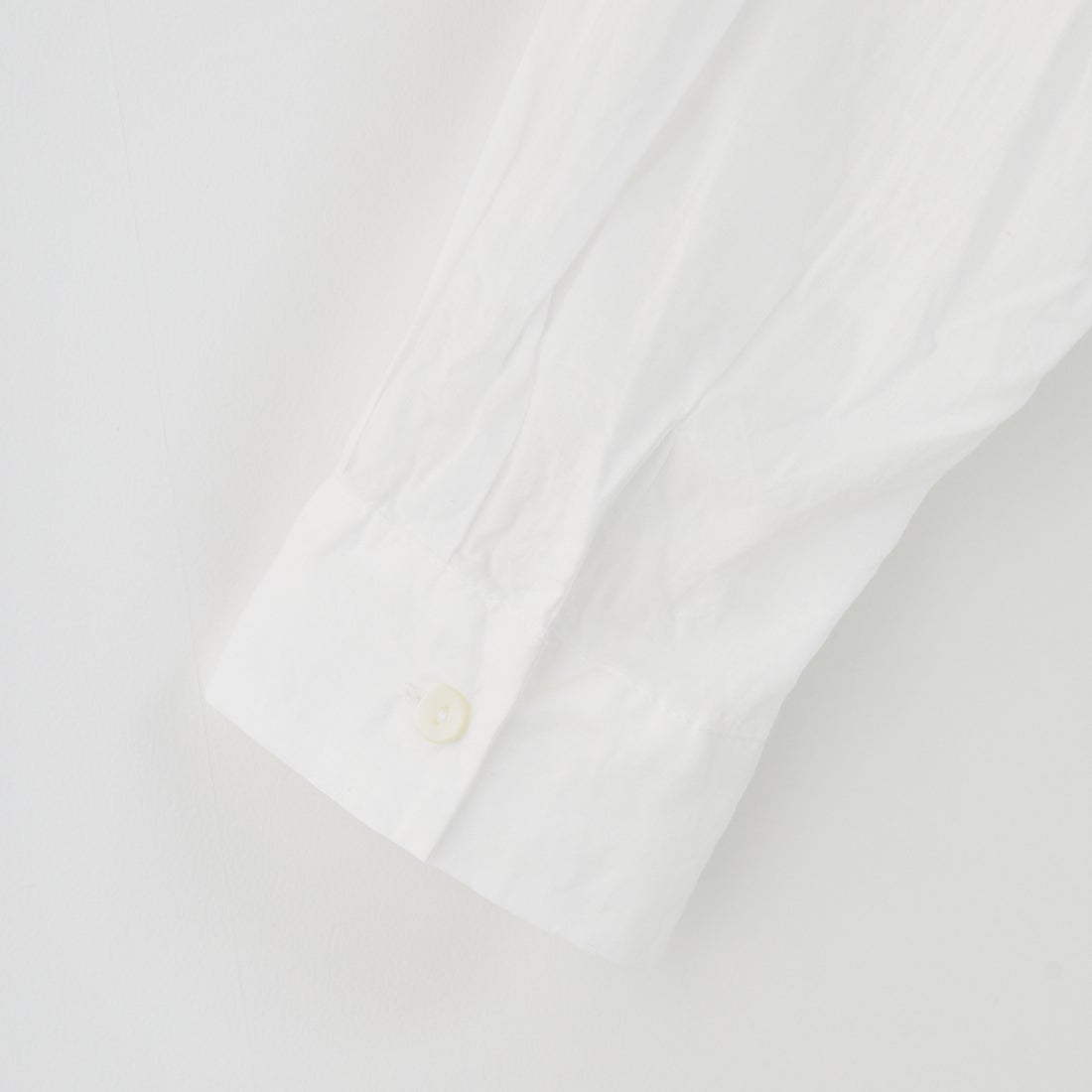 mizuiro ind [ミズイロインド] バックギャザーワイドシャツ [1-238975] 11 OFF WHI