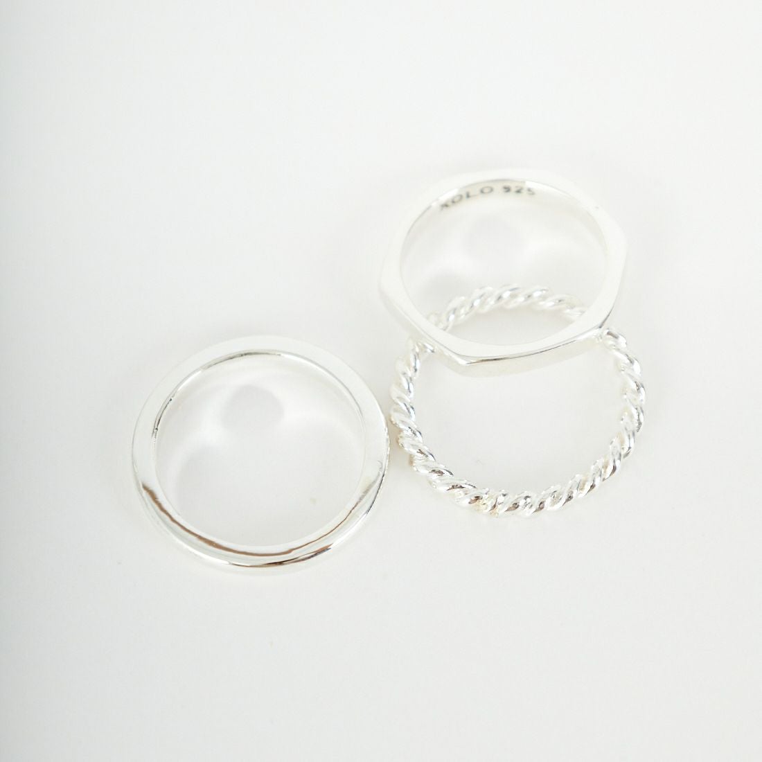 XOLO JEWELRY [ショロジュエリー] トリプルリング [XOR025]｜ジーンズ