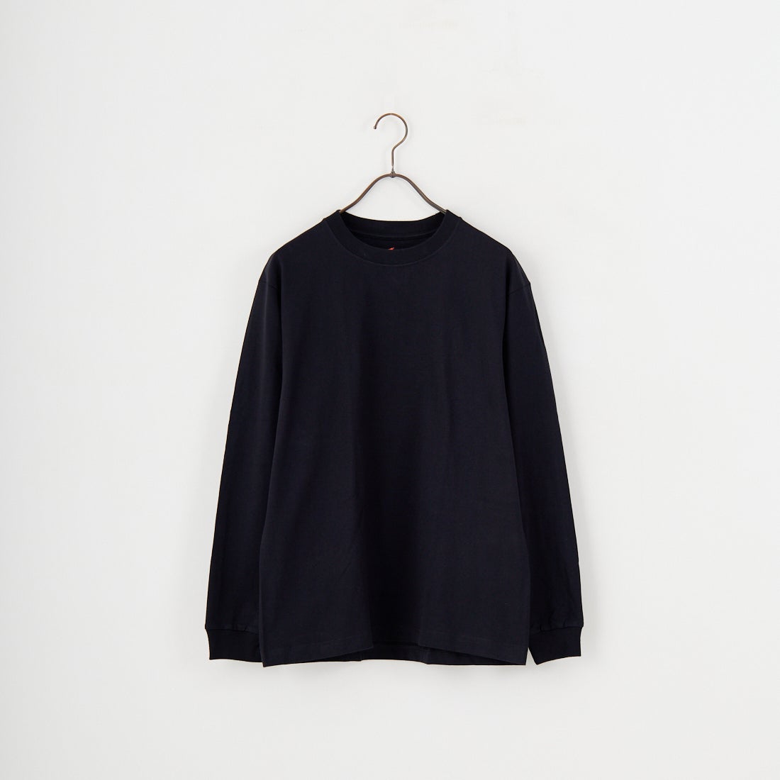 Hanes [ヘインズ] BEEFY ロングスリーブTシャツ [H5186] 090 ﾌﾞﾗｯｸ