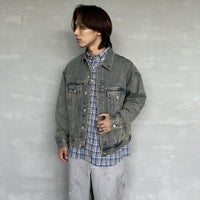 T.ACID BLU&&モデル身長：179cm 着用サイズ：L&&