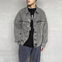 ACID BLK&&モデル身長：168cm 着用サイズ：L&&