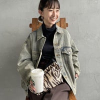 T.ACID BLU&&モデル身長：150cm 着用サイズ：XS&&