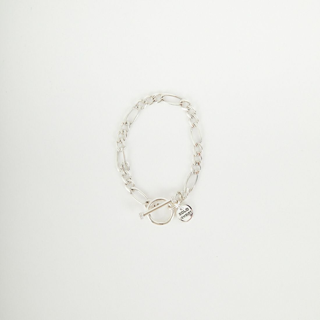 XOLO JEWELRY [ショロジュエリー] CLAW LINK 6mmブレスレット [XOB012-19] SILVER