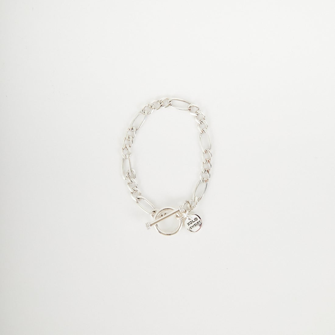 XOLO JEWELRY [ショロジュエリー] CLAW LINK 6mmブレスレット [XOB012-19] SILVER