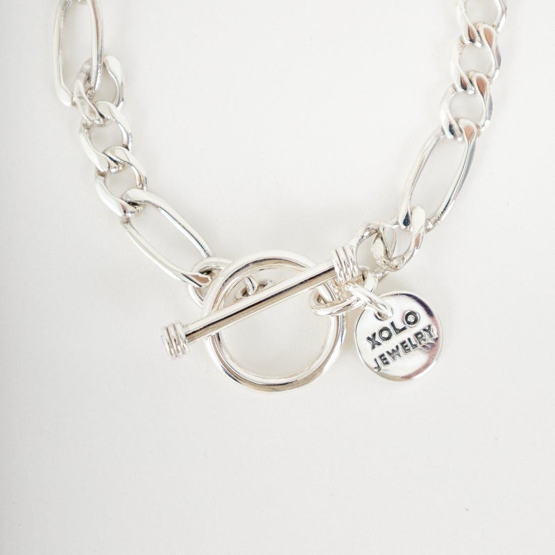 XOLO JEWELRY [ショロジュエリー] CLAW LINK 6mmブレスレット [XOB012-19] SILVER