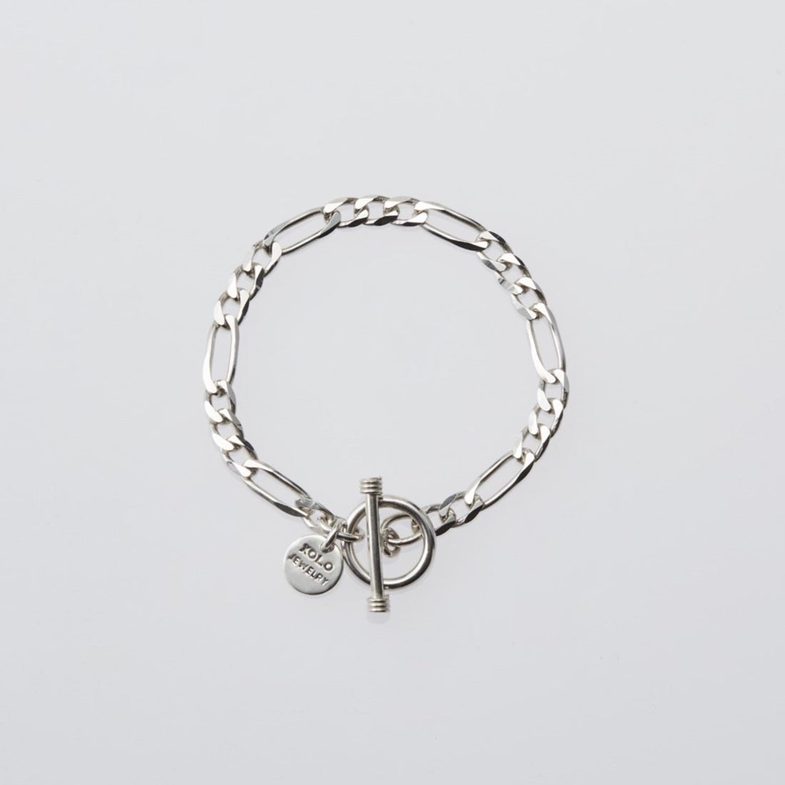 XOLO JEWELRY [ショロジュエリー] CLAW LINK 6mmブレスレット [XOB012-19] SILVER