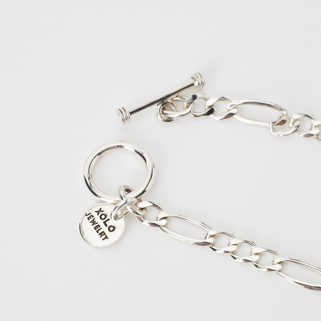 XOLO JEWELRY [ショロジュエリー] CLAW LINK 6mmブレスレット [XOB012-19] SILVER