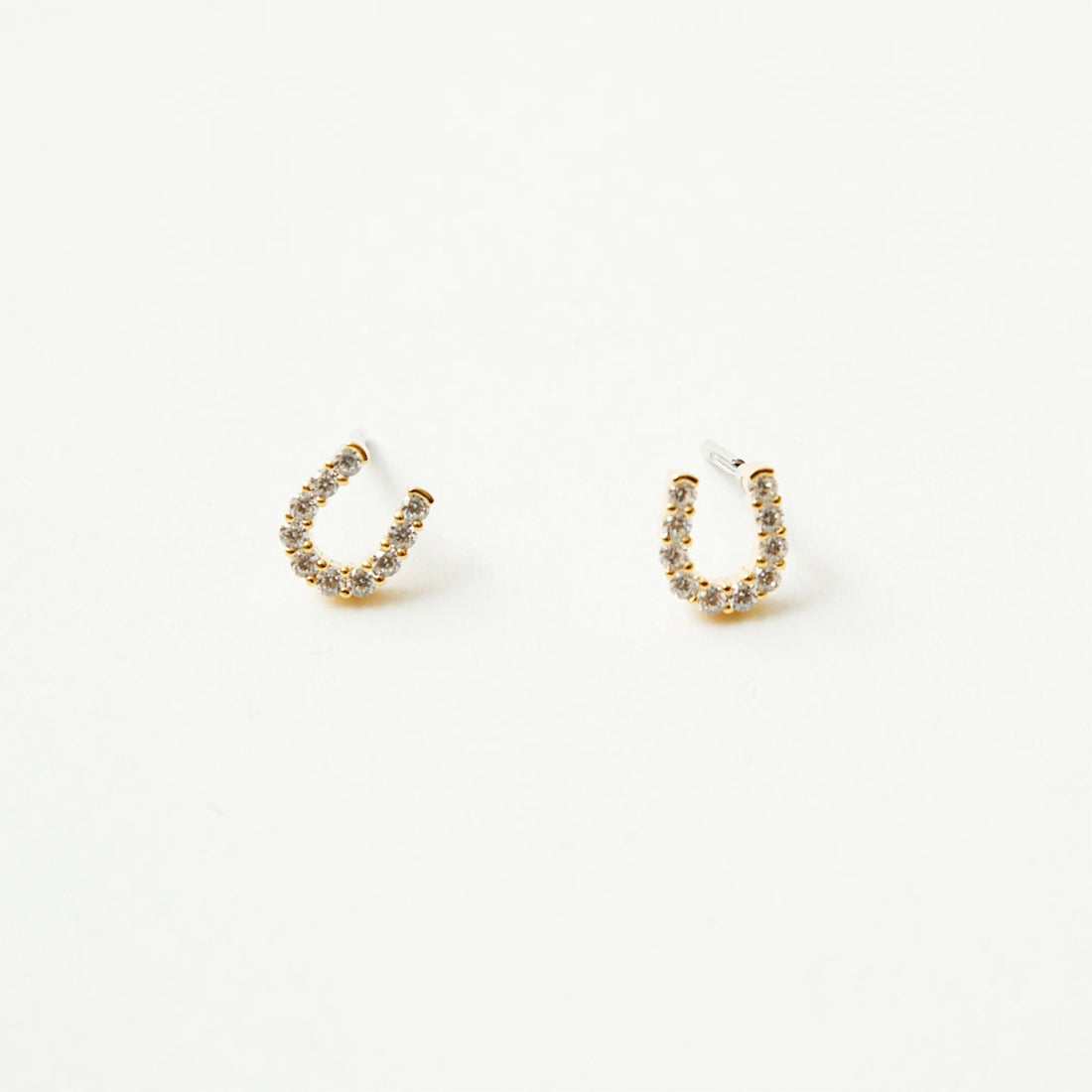Baqless [バックレス] オネストリー アリーナピアス [CZ-AL-WH] GOLD