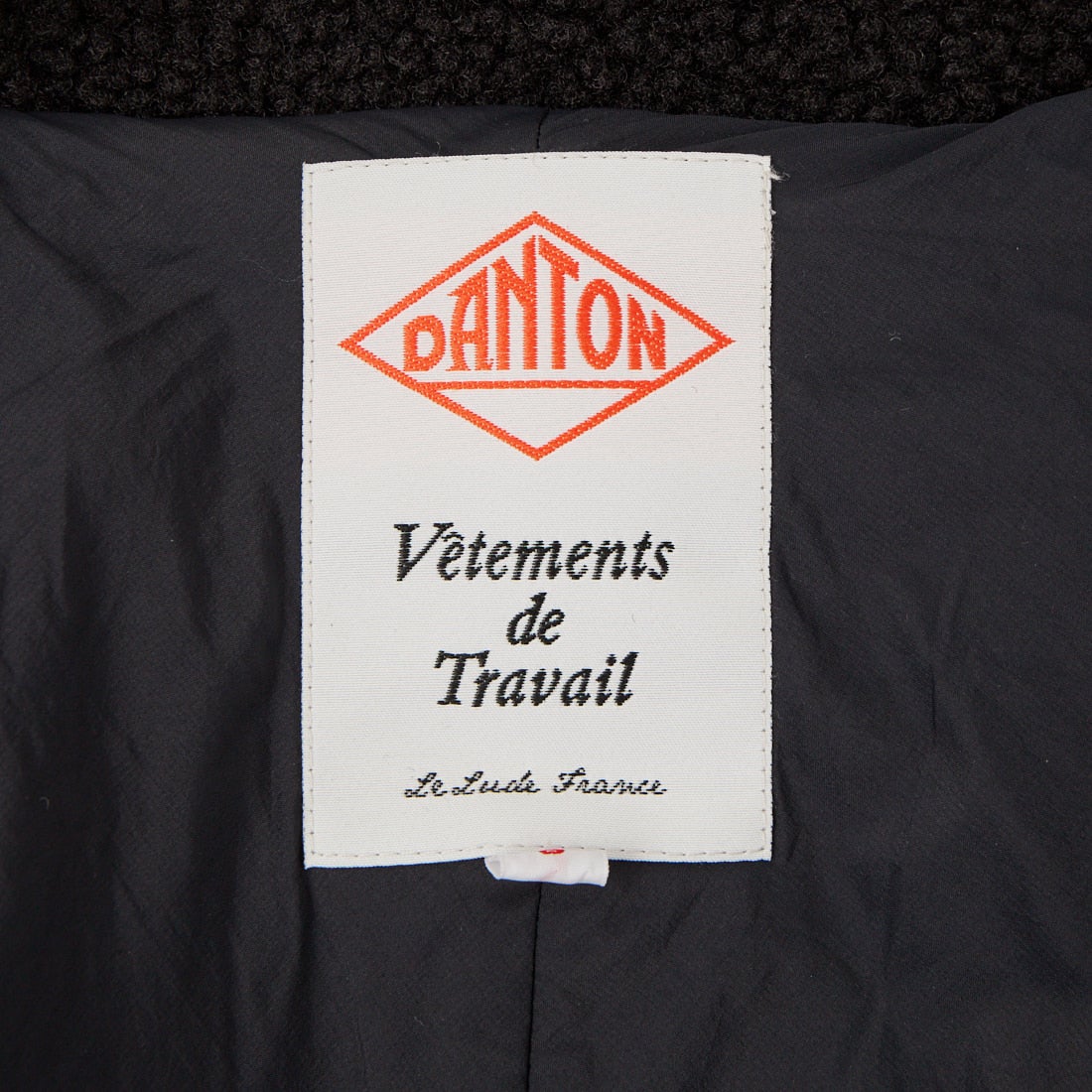 DANTON [ダントン] スタンドカラーボアジャケット [DT-A0195LBA] BLACK